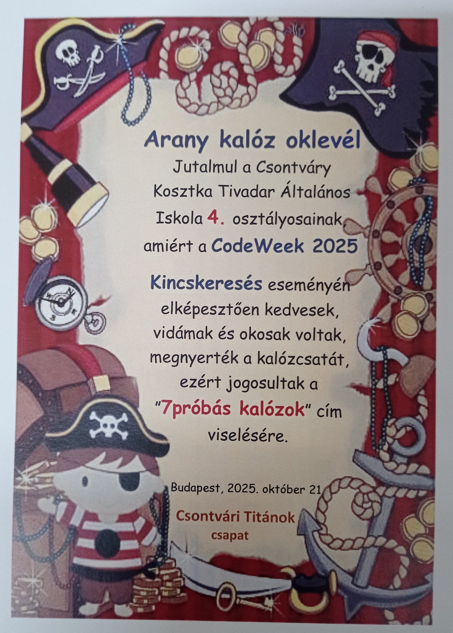 Code week játék 2025