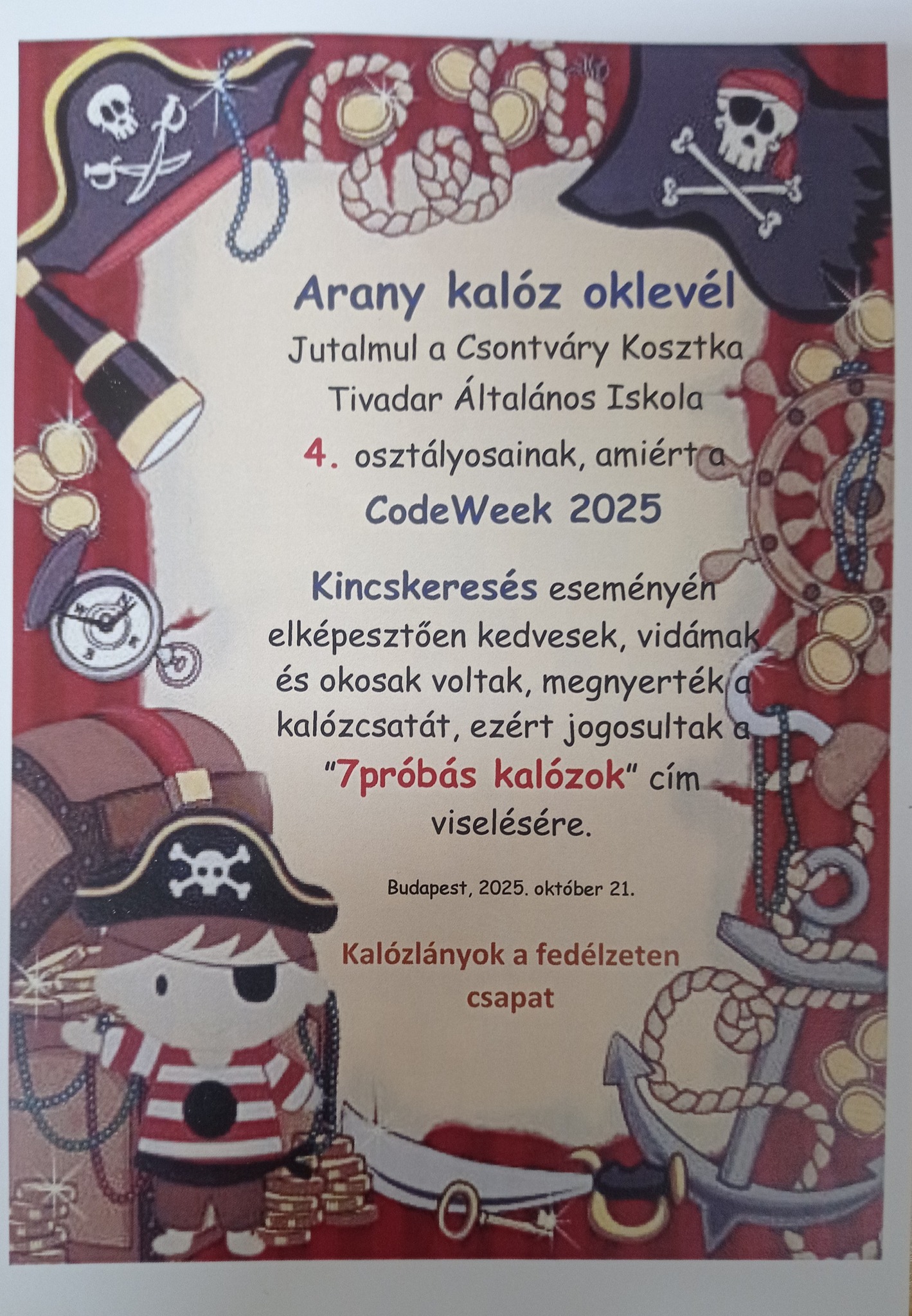 Code week játék 2025