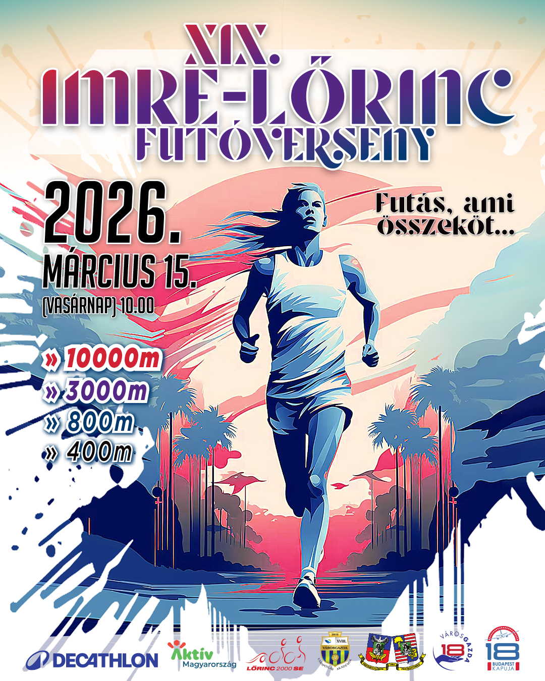 Imre-Lőrinc futóverseny 2026