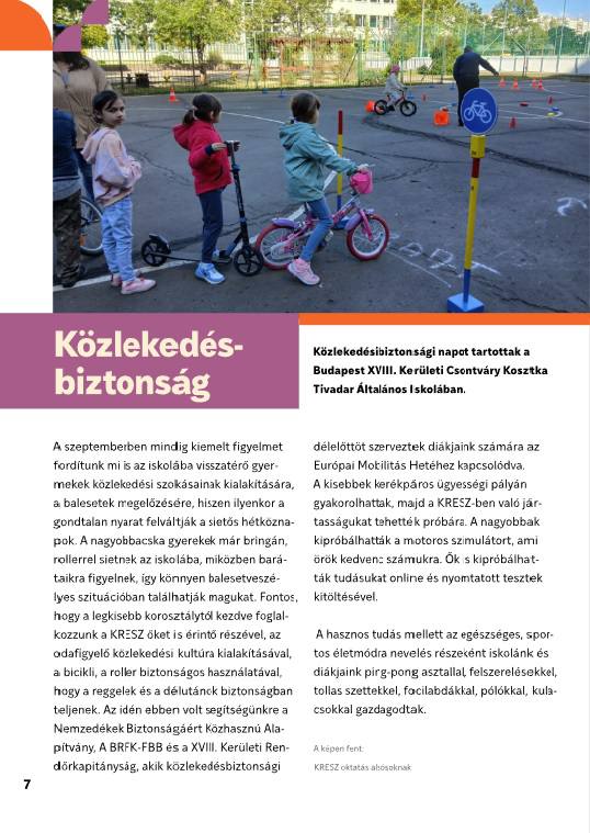 Külső-Pesti Kurír októberi száma